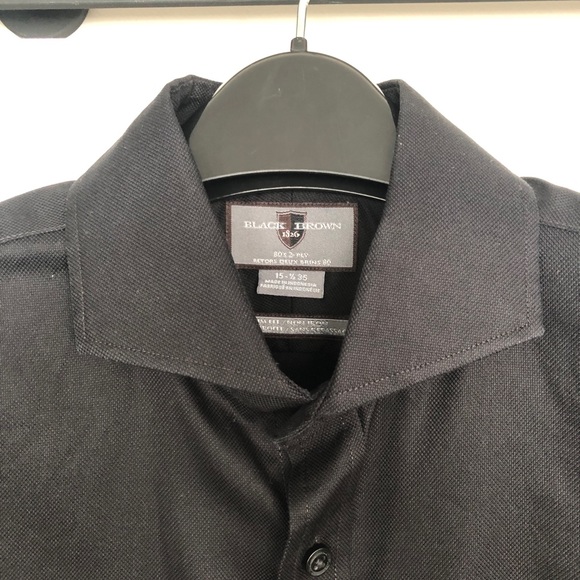 BLACK BROWN 1826 dress shirt - Picture 3 of 9